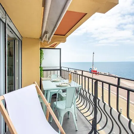 I - Face Mer, Design, Terrasse, Asc, Wifi, Clim * Nice